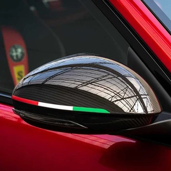Avto Rearview Mirror Dekoracijo Garland Nalepke Za Vozila Alfa Romeo Giulia Stelvio 147 159 Giulietta Spremembe Dodatki