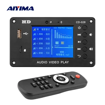 AIYIMA Bluetooth 5.0, MP3 Predvajalnik, AUX USB TF Kartice FM Radio Modul za Dekodiranje DIY Ojačevalec Zvoka Zvočnik za Domači Kino