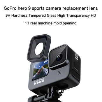 GoPro Hero 9 Športne Kamere UV Ogledalo Zamenjava Pribor za Objektiv Prahu Kritje Gopro 10 Dodatki