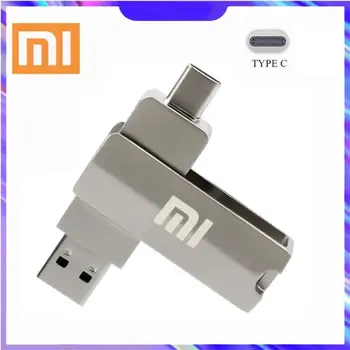 Xiaomi U Disk 2TB 1TB USB 2.0 Tip-C Vmesnik za Mobilni Telefon, Računalnik, Medsebojnega Prenosa Prenosni USB Pomnilniški ključek USB
