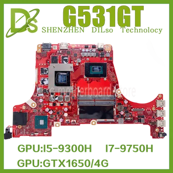 G531GT Prenosni računalnik z Matično ploščo Za ASUS ROG G531GT G531G G731GT Zvezek Mainboard W/I5-9300H I7-9750H CPU GTX1650-4G 100% v Celoti preizkusiti