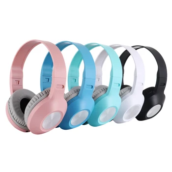 SODO SD-702 Slušalke Nad Uho 3 EQ Načini Brezžične Slušalke Blue-zob 5.1 Stereo Slušalke z Mikrofon Podpira TF Kartice