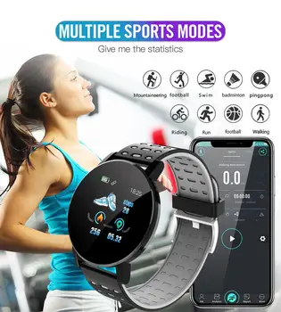 2022 Nov Moški Ženske Fitnes Pametno Gledati Krvni Tlak Monitor Vodotesna Ura GPS Tracker Smartwatch Za Android Ios