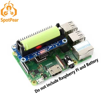 Raspberry Pi Li-ionska Baterija KLOBUK 5V Izhod Hitro Polnjenje