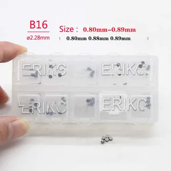 ERIKC B16 VELIKOST 0.80 MM-0.89 MM Šoba Prilagajanje Podložke 0.80 MM 0.88 MM 0.89 MM 30 KOSOV /Škatlo Injektor Calibration Kit Shims