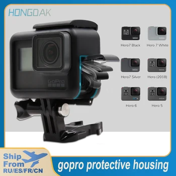 GoPro Dodatki Zaščitni Okvir Ohišje za GoPro Hero 7 6 5 Črna Kamera Ohišje Za GoPro Hero5 6 7 delovanje Fotoaparata