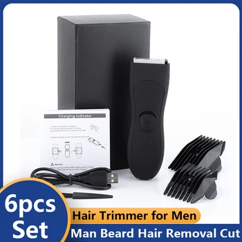Moške Dimljah Hair Trimmer Žogo Groomer Telo Brivnik za Moške, Električni Britev Brivnik Britje Pralni za Človeka Brado Odstranjevanje Dlak Rez