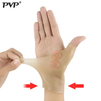 PVP 1Pcs Magnetna Terapija za Zapestje Roke, Palec Podporo Rokavice Silikonski Gel Artritis Tlak Korektor Masaža Lajšanje Bolečin Rokavice