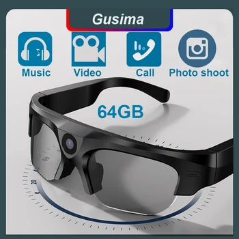 Brezžična tehnologija Bluetooth Audio Glasba sončna Očala Pametna Očala Odprte Ear Slušalke, Prostoročno klicanje Stekla Za Zunanji video snemanje