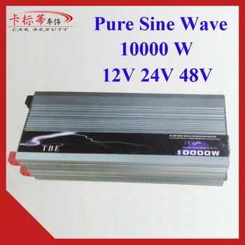 10000W Avto Solar Power Inverter maksimalna Moč 20000W DC12V 24V 48V na AC 220V Izven Mreže Pure Sine Wave