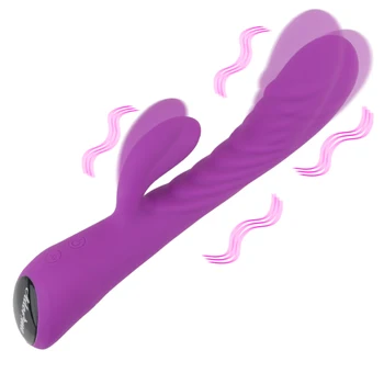 Sex Igrače za Ženske Dildo Vibratorji G Spot Vaginalne Klitoris Stimulacije USB Polnilne Rabbit Vibrator 9 Načini
