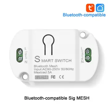 Tuya Mini Smart Stikalo 2,4 GHz Bluetooth Očesa Smart Stikalo za Brezžično povezavo Avtomatizacije Modulov APLIKACIJE Daljinski upravljalnik Pametni Dom