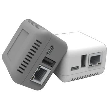 WiFi Omrežja Brezžični BT 4.0 Tiskalniški Strežnik Povezovanje USB 2.0 Vrata Hitro, 10/100 mb / s RJ-45 LAN Vmesnik Ethernet za Tiskanje Dropshipping
