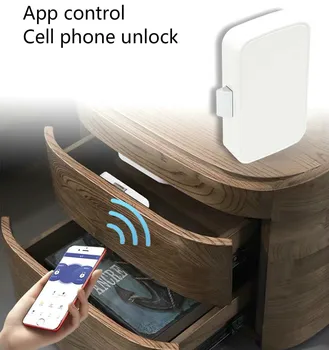 Tuya Pametne Elektronske Bluetooth Zakleni Aplikacijo control File Lock Čevlji za Shranjevanje Kabinet Pismo Polje Zakleni Vrata, Predal Pohištvo Zaklepanje